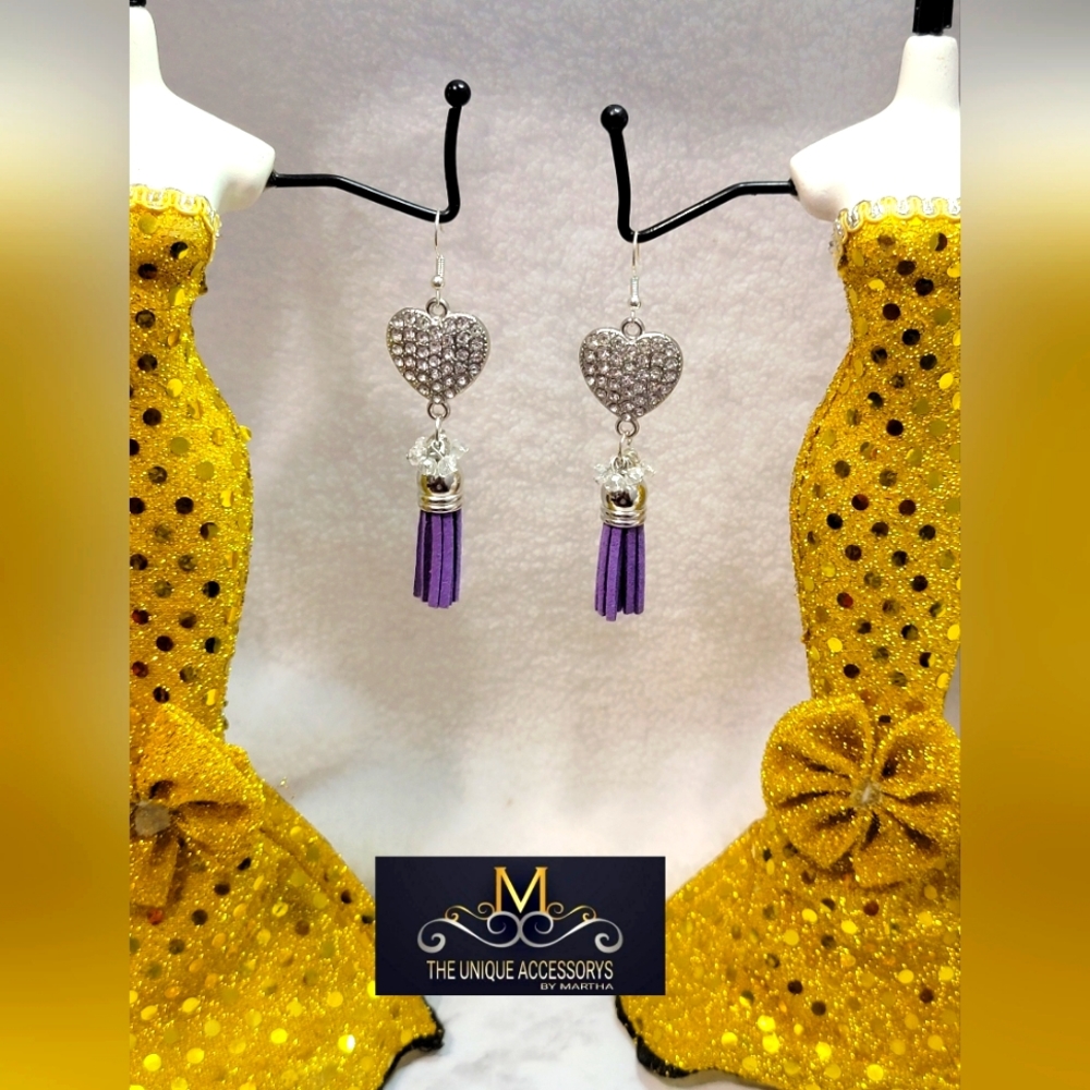 Handmade earrings.